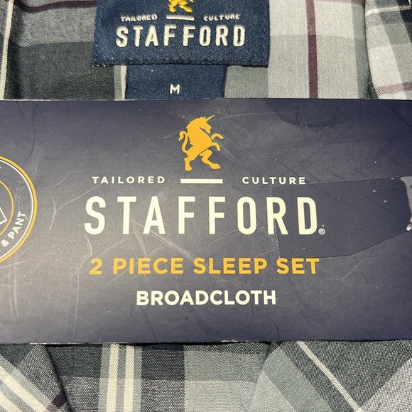 Stratford 2 piece sleep set size NWT M - Picture 3 of 6